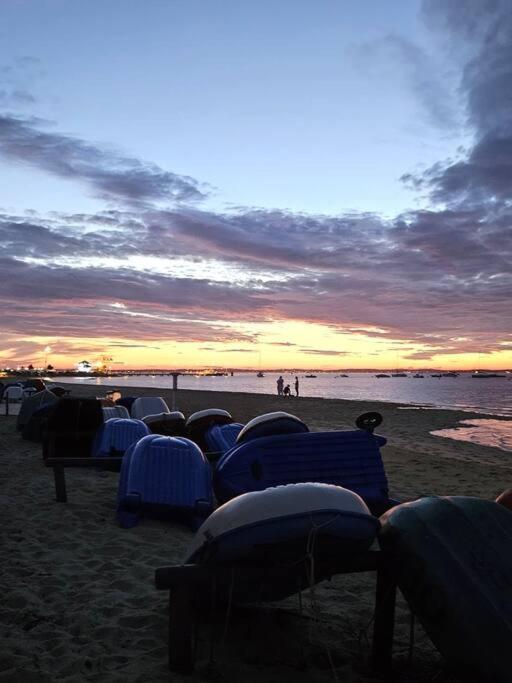 Arcareve - Grand Studio De Standing Avec Terrasse, Jardin Et Acces Direct A La Plage Arcachon Exterior foto