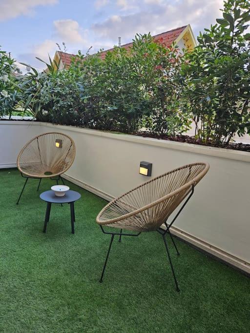 Arcareve - Grand Studio De Standing Avec Terrasse, Jardin Et Acces Direct A La Plage Arcachon Exterior foto