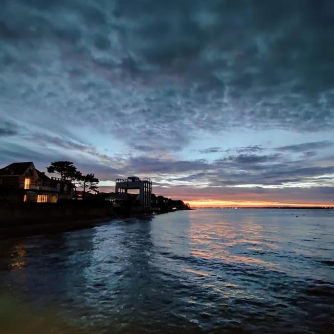 Arcareve - Grand Studio De Standing Avec Terrasse, Jardin Et Acces Direct A La Plage Arcachon Exterior foto